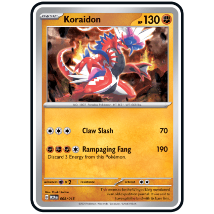 Koraidon card