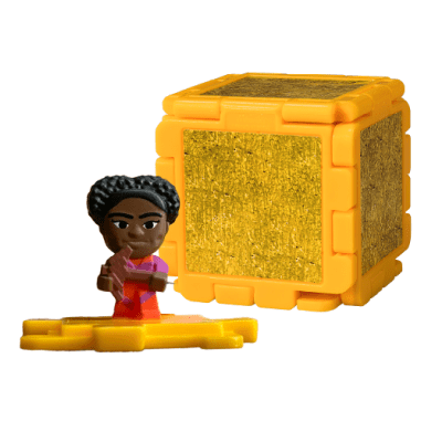 Dawn in a yellow box