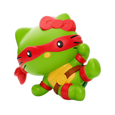 Hello Kitty x Raphael (green)