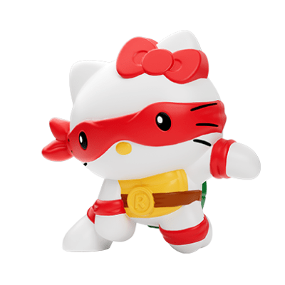 Hello Kitty x Raphael (white)