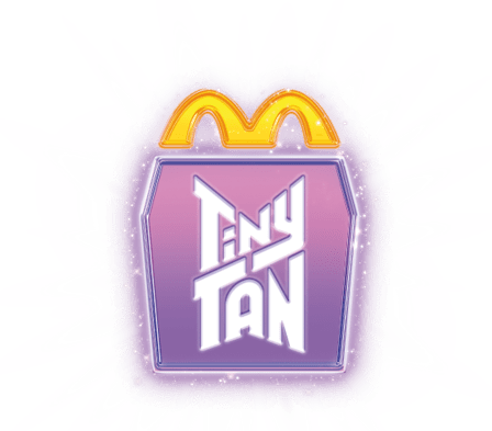 TinyTAN Happy Meal logo