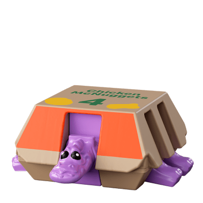 vash, a wrapped 4-piece Chicken McNuggets® Changeable