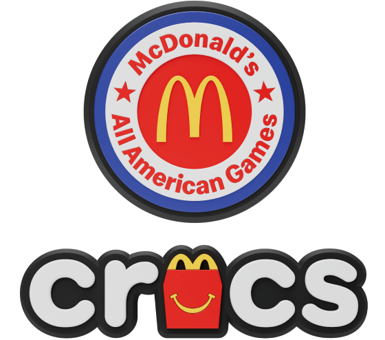 McDonald’s All American Games and Crocs logo