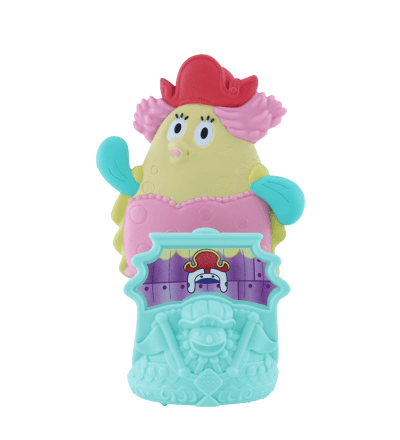 Mrs. Puff with Linlin’s pink outfit and hair.